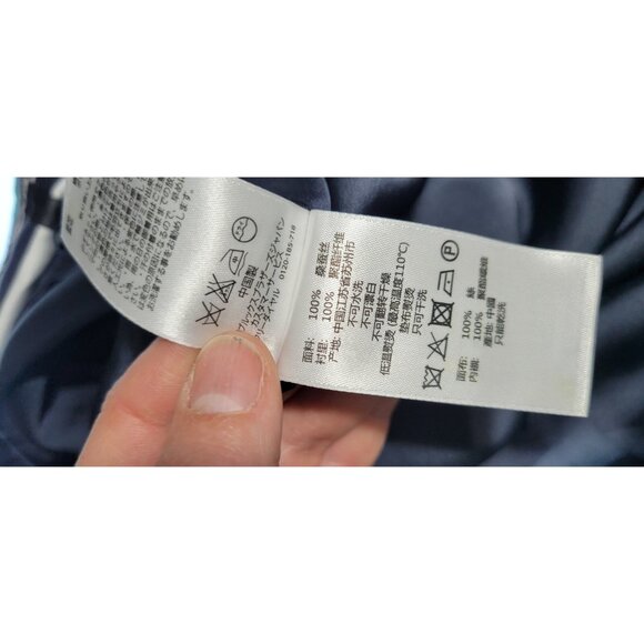 Brooks Brothers Red Fleece Womens A Line Dress Size 14 Multicolor 100% Silk - Picture 13 of 14